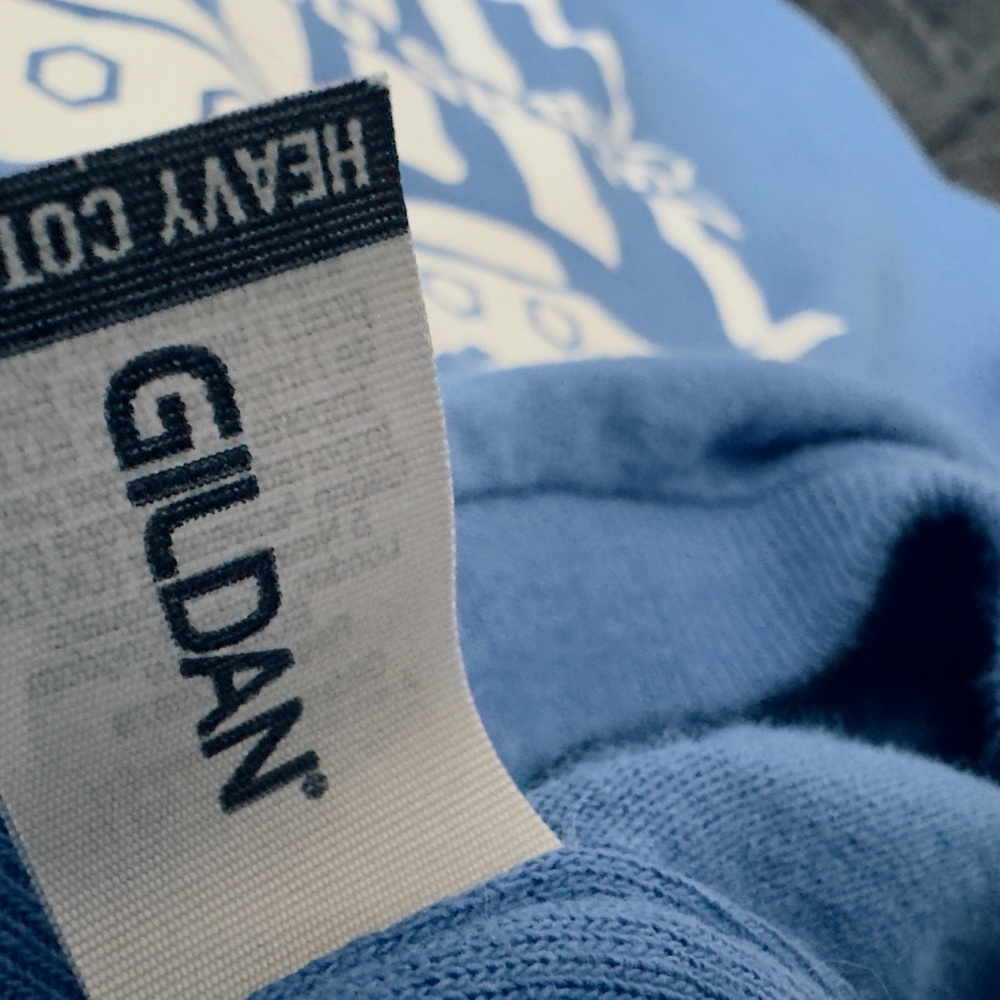 Gildan Sky Blue Heavy Cotton Tee